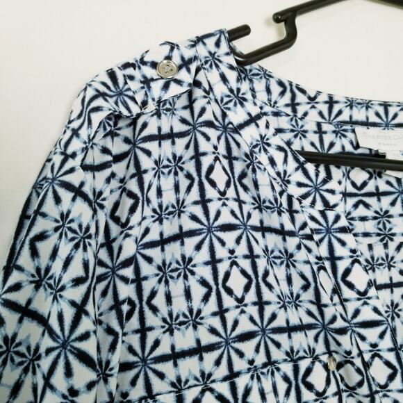 Charter Club Woman Plus Size Career Casual Button Up Roll Tab Sleeve Top Size 2X - Picture 2 of 10